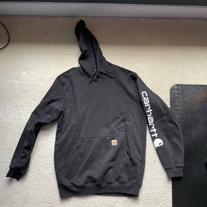 Black Carhartt Pullover Hoodie